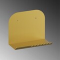 Raft de perete, Cerritos, Short Pouch, 28x23x12 cm, Metal, Auriu