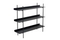 Raft universal, Cerritos, Shb-015, 120x34x106 cm, Metal, Negru