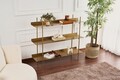 Raft universal, Cerritos, Shb-015-A, 120x34x106 cm, Metal, Auriu