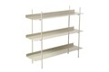 Raft universal, Cerritos, Shb-015-B, 120x34x106 cm, Metal, Grej