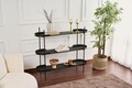 Raft universal, Cerritos, Shb-016, 120x34x105 cm, Metal, Negru