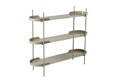 Raft universal, Cerritos, Shb-016-B, 120x34x105 cm, Metal, Grej
