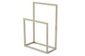 Cuier de perete, Cerritos, Ged-032-B, 25x60x90 cm, Metal, Grej
