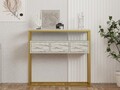 Consola, Asse Home, Guarda, 100x90x29 cm, PAL, Marmura Freesia