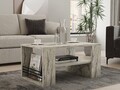 Masuta de cafea, Asse Home, Iris, 80x40x50 cm, PAL , Marmura Freesia