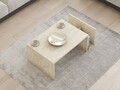 Masuta de cafea, Asse Home, Memo, PAL , Travertin