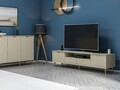 Comoda TV, Minerva, Luxe, 180x45x35 cm, PAL, Gresie