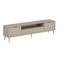 Comoda TV, Minerva, Luxe, 180x45x35 cm, PAL, Gresie