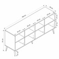 Consola, Minerva, Prime, 180x81x45 cm, PAL, Gresie