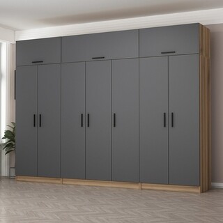 315x235x52 cm, Antracit;Dore