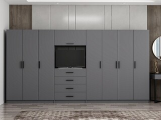 405x210x52 cm, Antracit