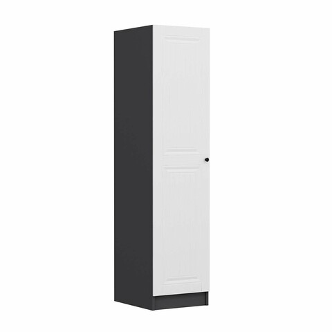Dulap pentru haine, Minerva, Minar Kale, 45x210x52 cm, PAL, Antracit