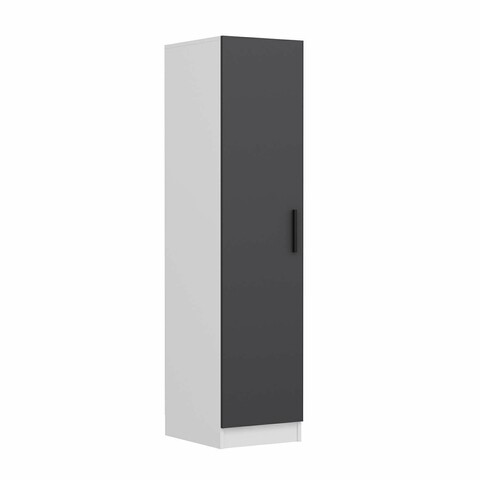 Dulap pentru haine, Minerva, Minar Kale, 45x190x52 cm, PAL, Antracit