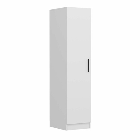 Dulap pentru haine, Minerva, Minar Kale, 45x190x52 cm, PAL, Alb