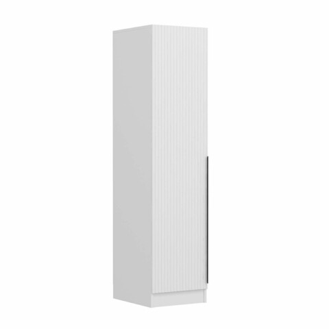 Dulap pentru haine, Minerva, Minar Kale, 45x210x52 cm, PAL, Alb
