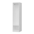 Dulap pentru haine, Minerva, Minar Kale, 45x190x52 cm, PAL, Alb