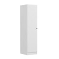 Dulap pentru haine, Minerva, Minar Kale, 45x210x52 cm, PAL, Alb