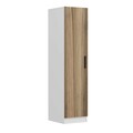 Dulap pentru haine, Minerva, Minar Kale, 45x210x52 cm, PAL, Maro