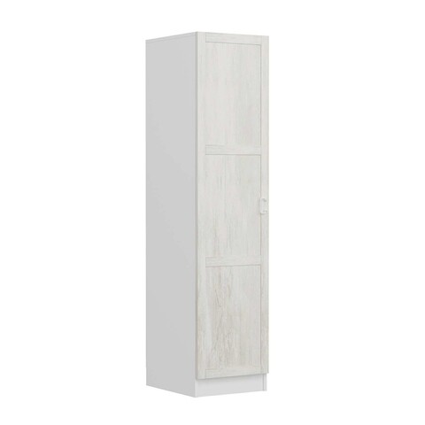 Dulap pentru haine, Minerva, Minar Kale, 45x190x52 cm, PAL, Alb