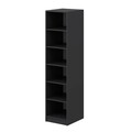 Dulap pentru haine, Minerva, Minar Kale, 45x210x52 cm, PAL, Antracit