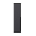 Dulap pentru haine, Minerva, Minar Kale, 45x190x52 cm, PAL, Antracit