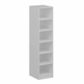 Dulap pentru haine, Minerva, Minar Kale, 45x210x52 cm, PAL, Antracit/Alb