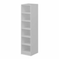 Dulap pentru haine, Minerva, Minar Kale, 45x210x52 cm, PAL, Antracit/Alb