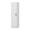 Dulap pentru haine, Minerva, Minar Kale, 45x210x52 cm, PAL, Alb