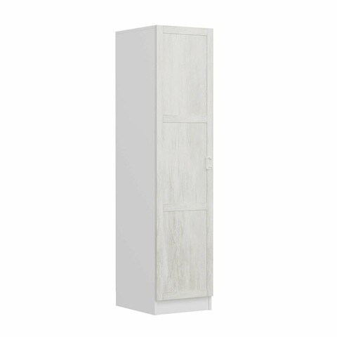 Dulap pentru haine, Minerva, Minar Kale, 45x210x52 cm, PAL, Alb