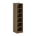 Dulap pentru haine, Minerva, Minar Kale, 45x210x52 cm, PAL, Antracit / Dore