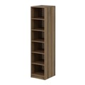 Dulap pentru haine, Minerva, Minar Kale, 45x190x52 cm, PAL, Antracit / Dore
