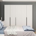 Dulap pentru haine, Minerva, Lara, 60x210x229 cm, PAL, Alb