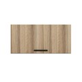 Dulap de perete, Minerva, Y4081, 90x45x52 cm, PAL, Maro