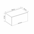 Dulap de perete, Minerva, Y4081, 90x45x52 cm, PAL, Maro