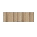 Dulap de perete, Minerva, Y5081, 135x45x52 cm, PAL, Maro