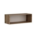 Dulap de perete, Minerva, Y5014, 135x45x52 cm, PAL, Maro