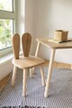 Set masa si scaun pentru copii, Bambini, Bunny One Chair Set, MDF , Maro