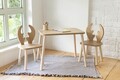 Set masa si scaun pentru copii, Bambini, Deer Two Chair Set, MDF , Maro