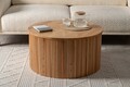 Masuta de cafea, Alfa Design, Lugias, 80x43x80 cm, MDF , Fag