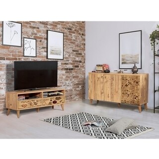 Atlantic Pine, Set mobilier living 3 piese