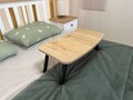 Masuta laptop, Alfa Design, Milton, 60x24x34 cm, MDF , Maro