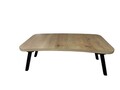 Masuta laptop, Alfa Design, Milton, 60x24x34 cm, MDF , Maro