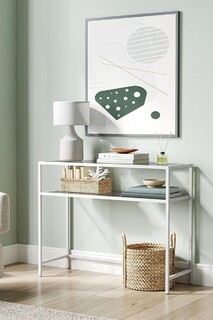 90x80x30 cm, Alb;Transparent