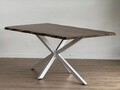 Picioare de masă metalice, Modara, Ahtapot, 150x71x78 cm, Metal, Alb