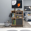 Dulap multifunctional, Arnetti, Rebusa, 60x80 cm, PAL, Pin Atlantic / Antracit