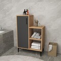 Dulap multifunctional, Arnetti, Reysary, PAL, Pin Atlantic / Antracit
