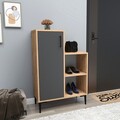 Dulap multifunctional, Arnetti, Reysary, PAL, Pin Atlantic / Antracit