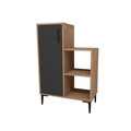 Dulap multifunctional, Arnetti, Reysary, PAL, Pin Atlantic / Antracit