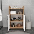 Dulap multifunctional, Arnetti, Tiraks, 60x97 cm, PAL, Pin Atlantic / Alb