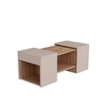 Set masute de cafea, Arnetti, Sartos, PAL, Pin Atlantic / Bej